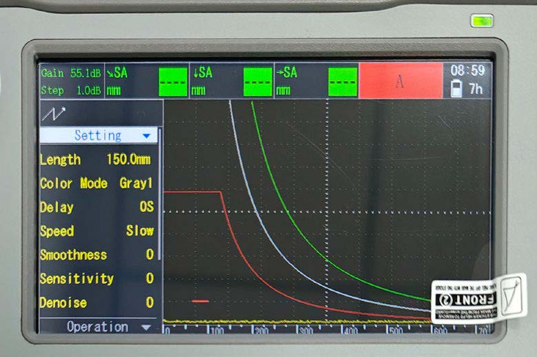 Rilevatore di difetti a ultrasuoni iFlaw-100图(6)