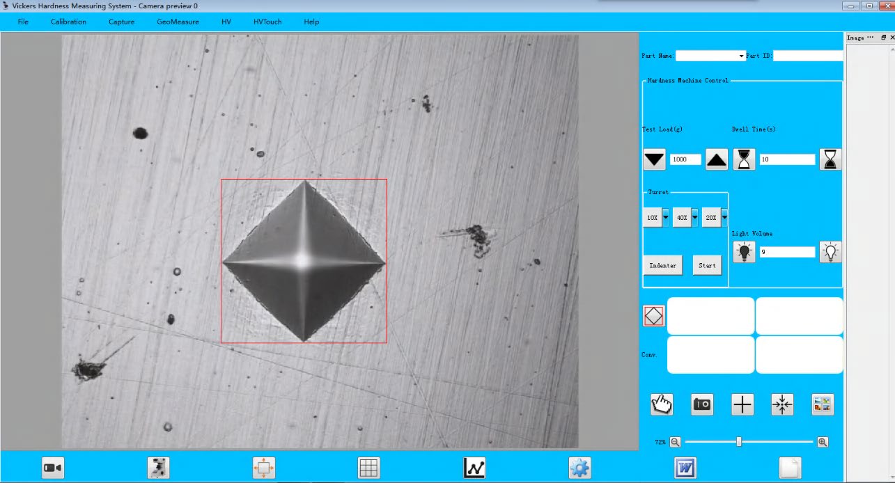 MVision-10 30 50 Intelligent Macro Vickers Tester di durezza 图 (5)