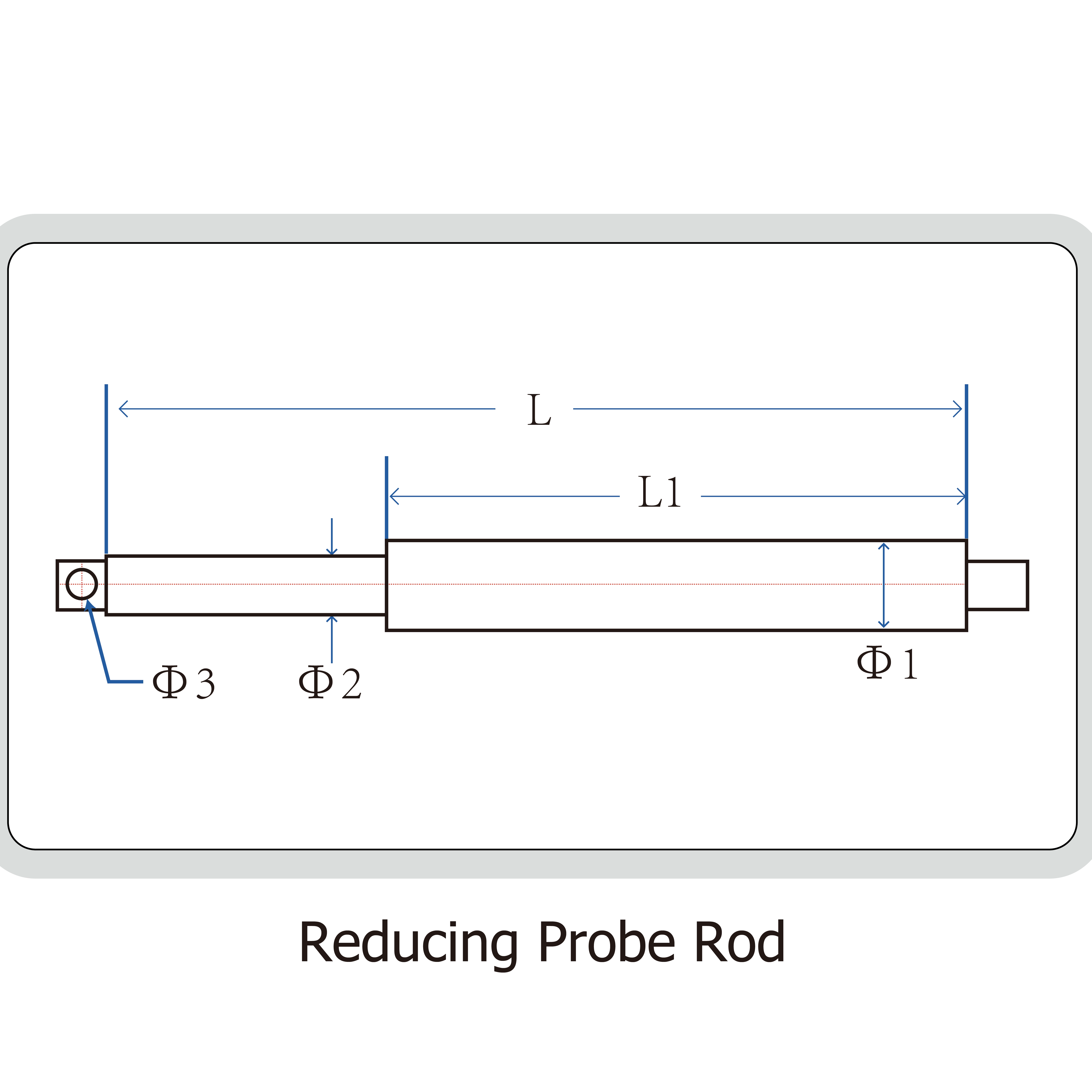 Sonda per strumenti di misura di rugosità e contorni