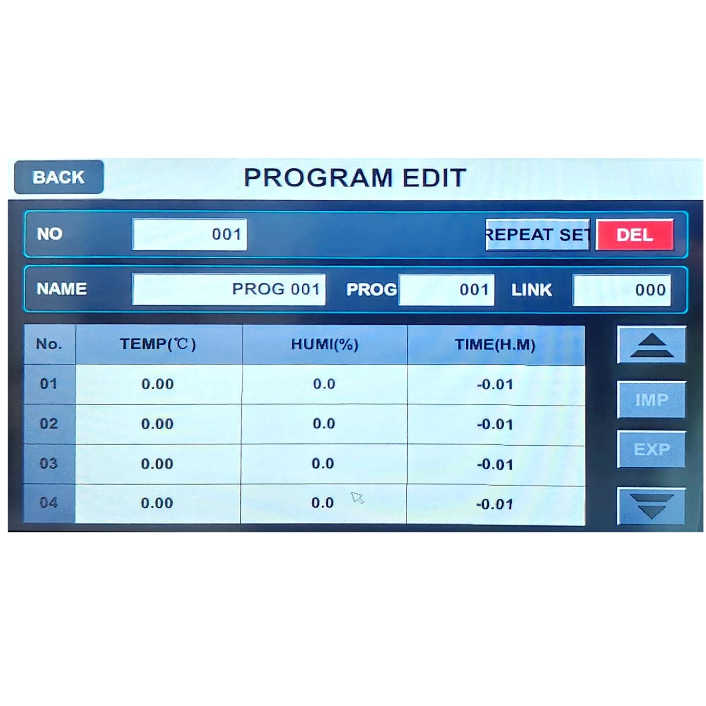 Camera per test di temperatura e umidità programmabile THT-408