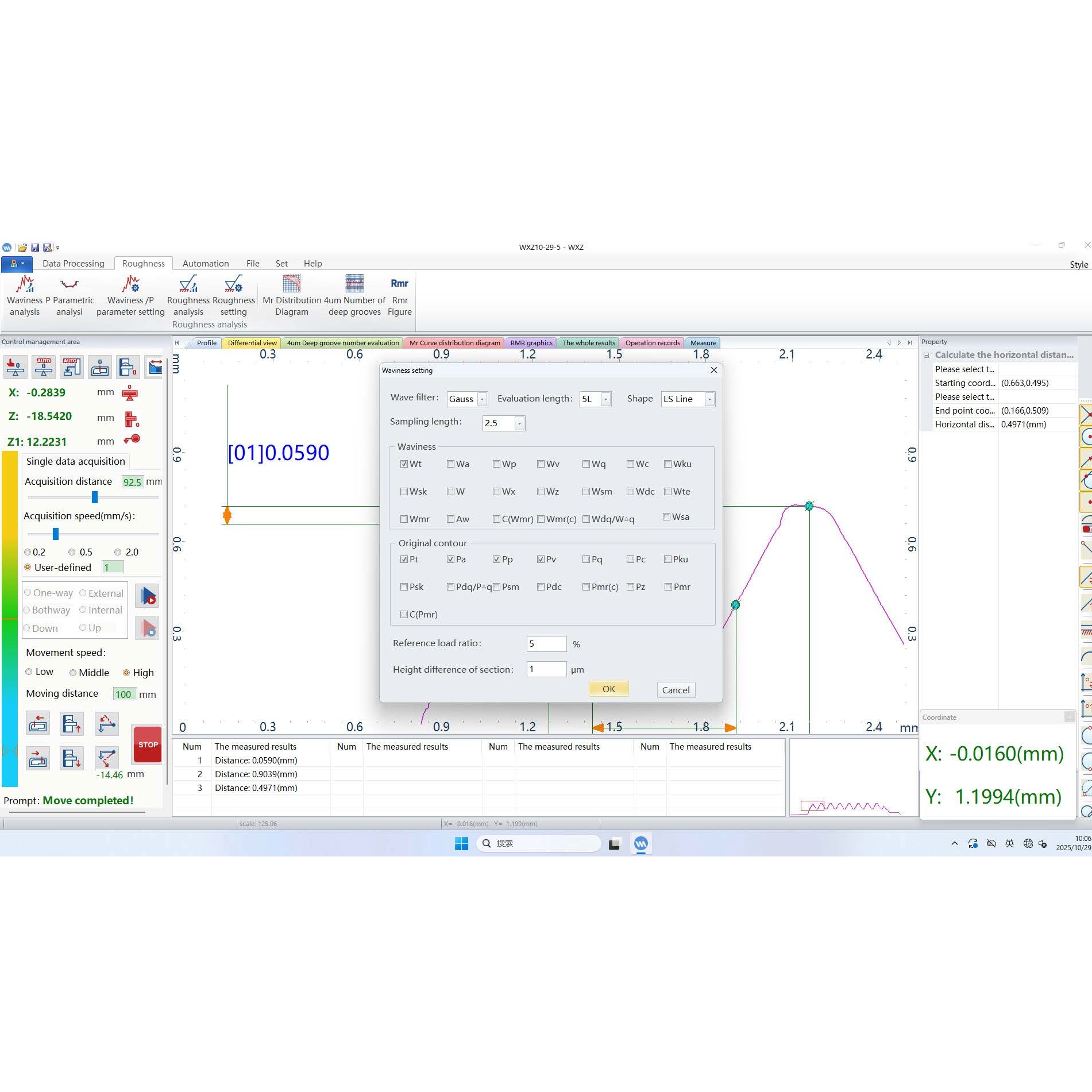 MRC-100 Strumento per la misura di rugosità e contorni
