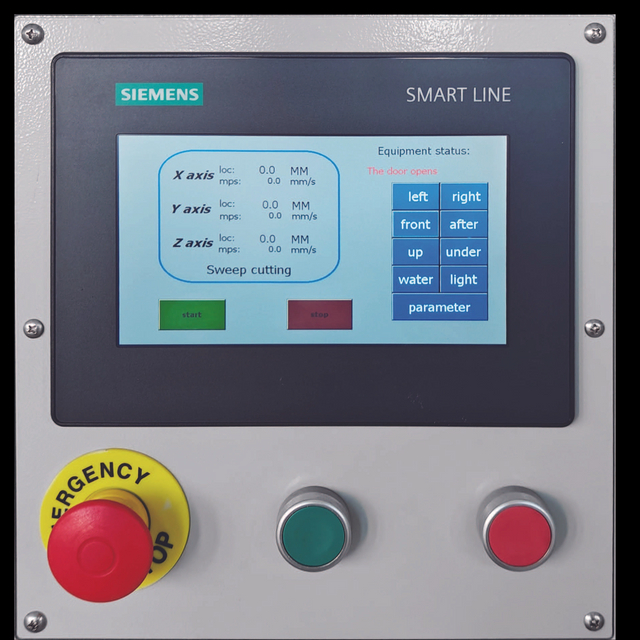 Macchina da taglio automatica metallografica abrasiva iCut-110A/120A/130A