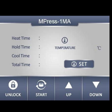 Pressa per montaggio metallografico automatico MPress-1MA