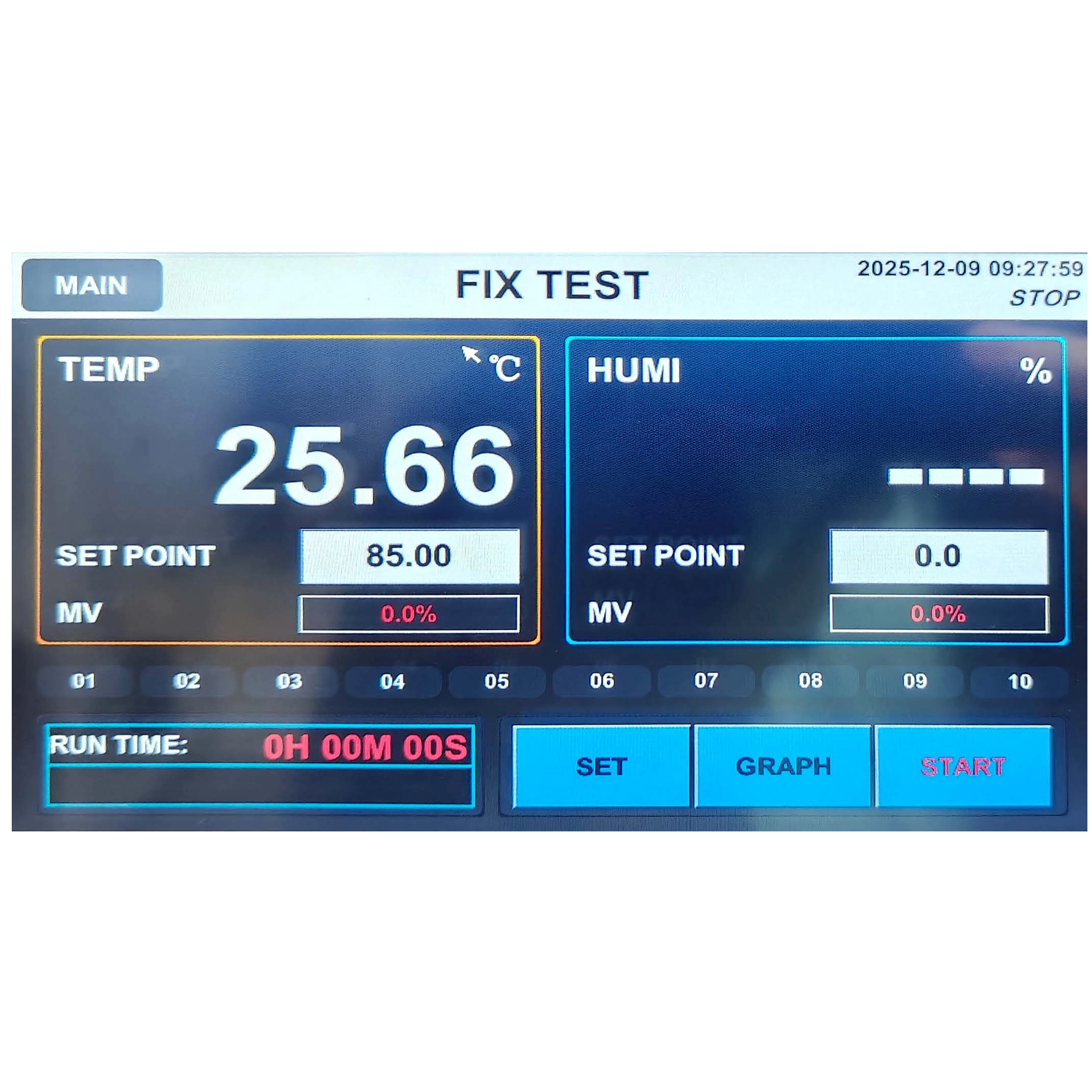 Camera per test di temperatura e umidità programmabile THT-408