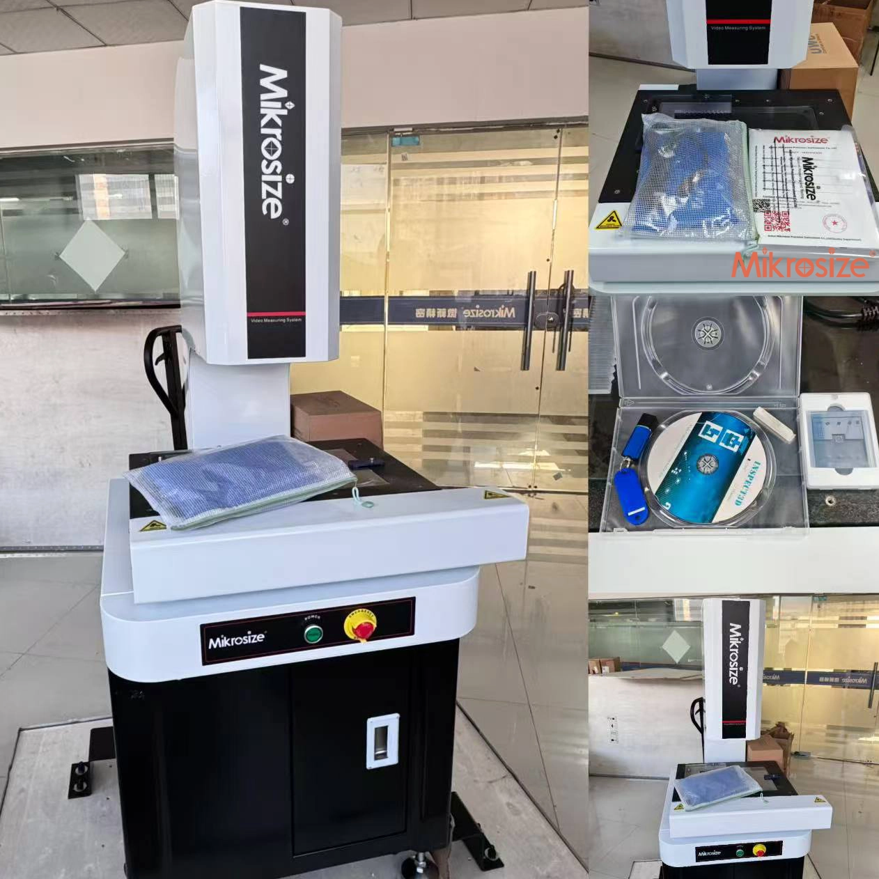 Mikrosize spedisce regolarmente strumenti di imaging al suo distributore in Corea del Sud.