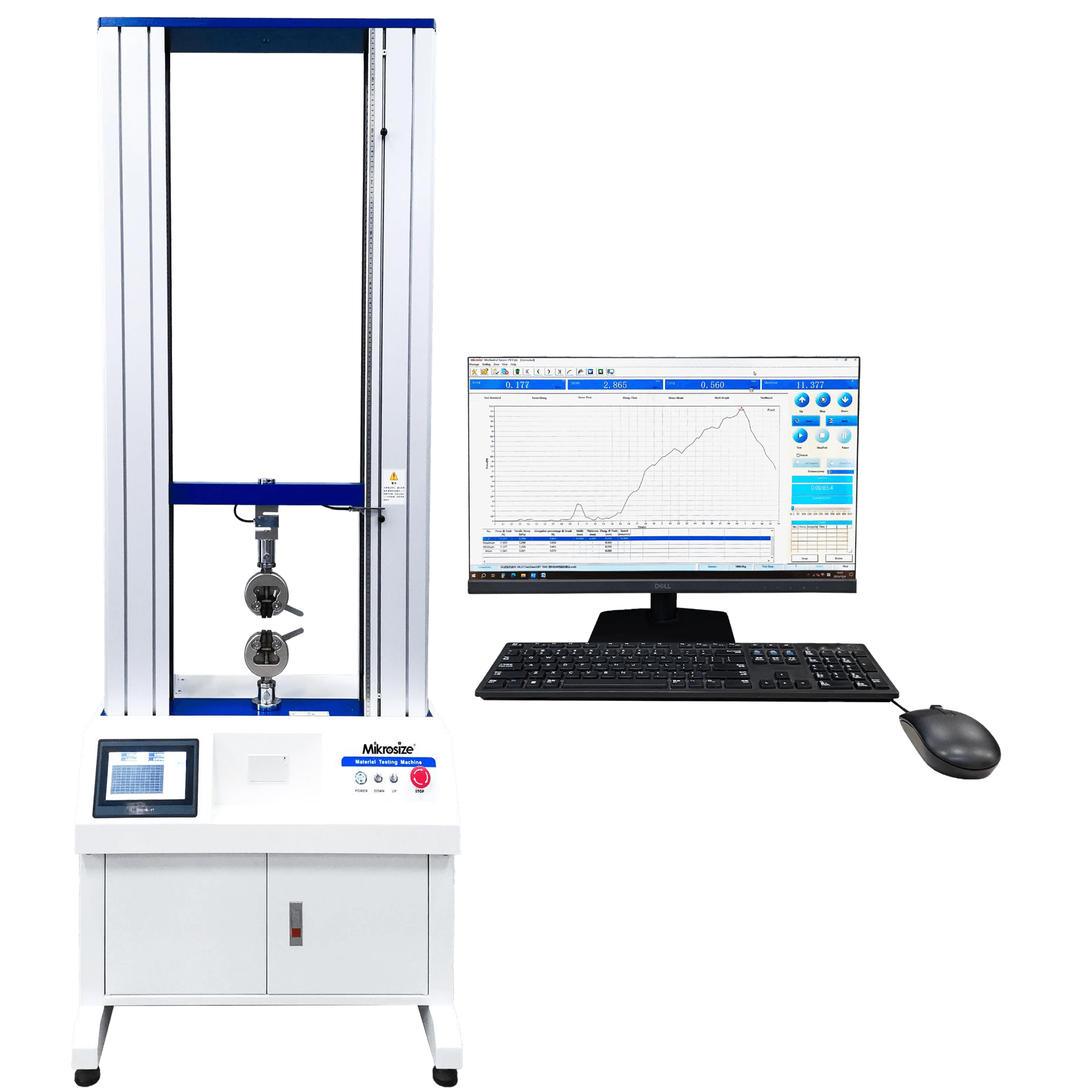 Tester di forza di inserzione/estrazione automatica 