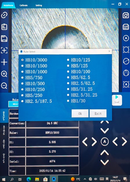 Mbrin-3000SA Intelligent Semi-Auto Brinell Digress Tester