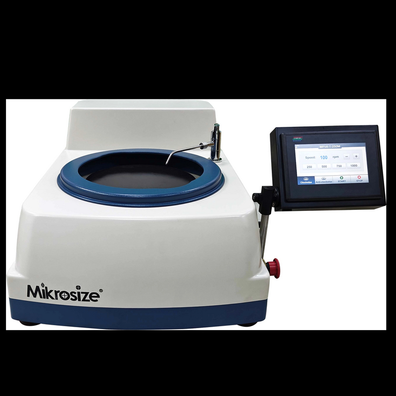 Lucidatrice per molatura metallografia manuale digitale MPoli-1/2-250/300M 