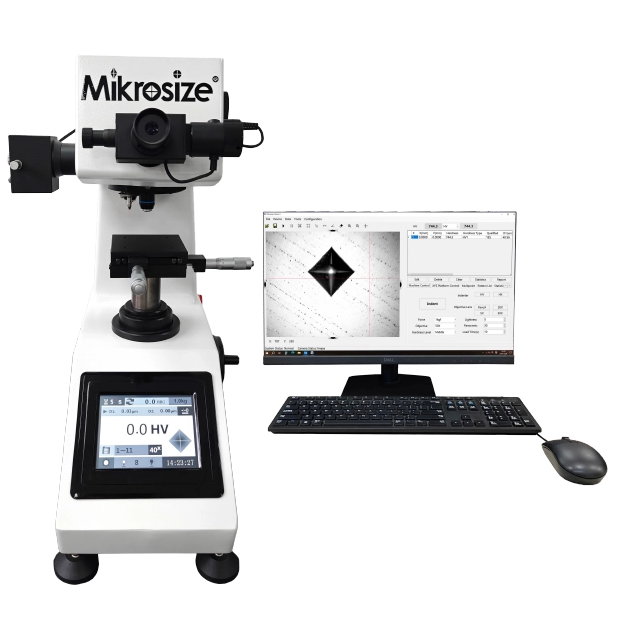 Tester di durezza Micro Vickers MVicky-1000PC touch screen