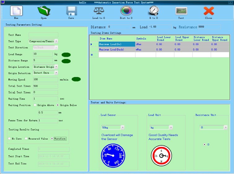 1305D MACCHINA DI TEST TEST TEST TROPPA DI ESTRAZIONE DI INSERTIZIONE 图 （3）