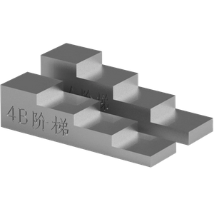 Blocco di prova standard per misuratore di spessore ad ultrasuoni