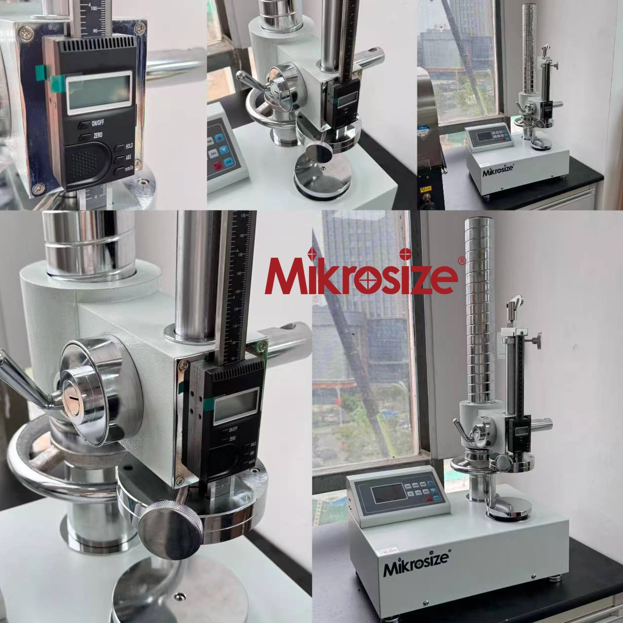 Mikrosize ha fornito a un client italiano una macchina di test di trazione a molla.