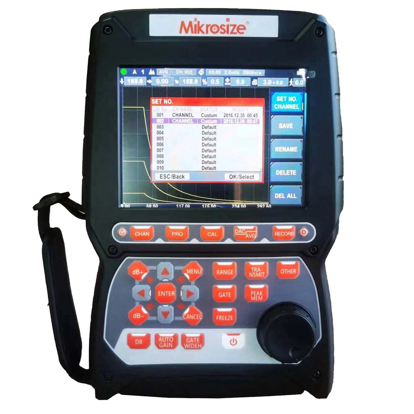 Mikrosize rivelatore ad ultrasuoni di precisione