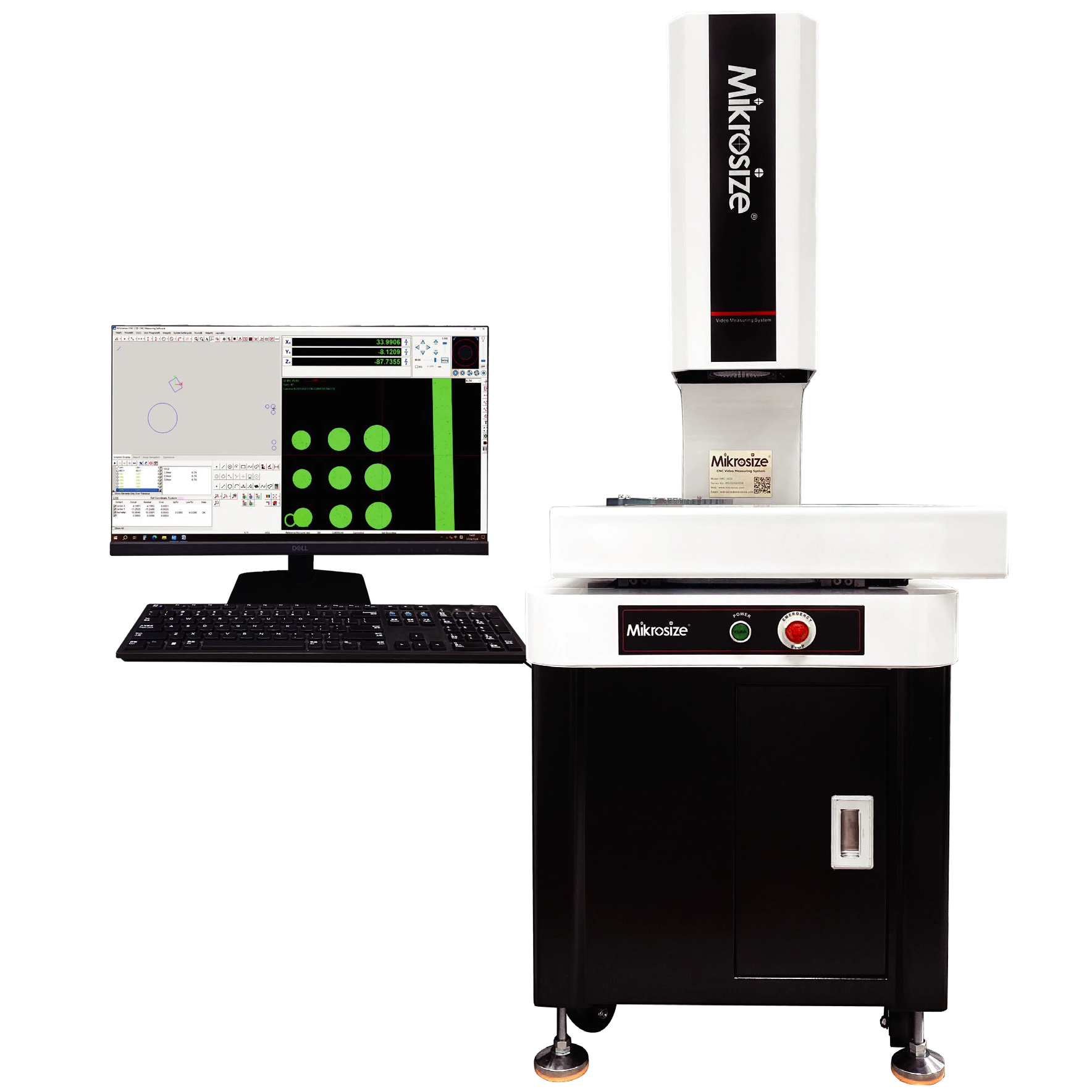 Mikrosize Strumenti di misurazione di imaging industriale e strumenti di misurazione video