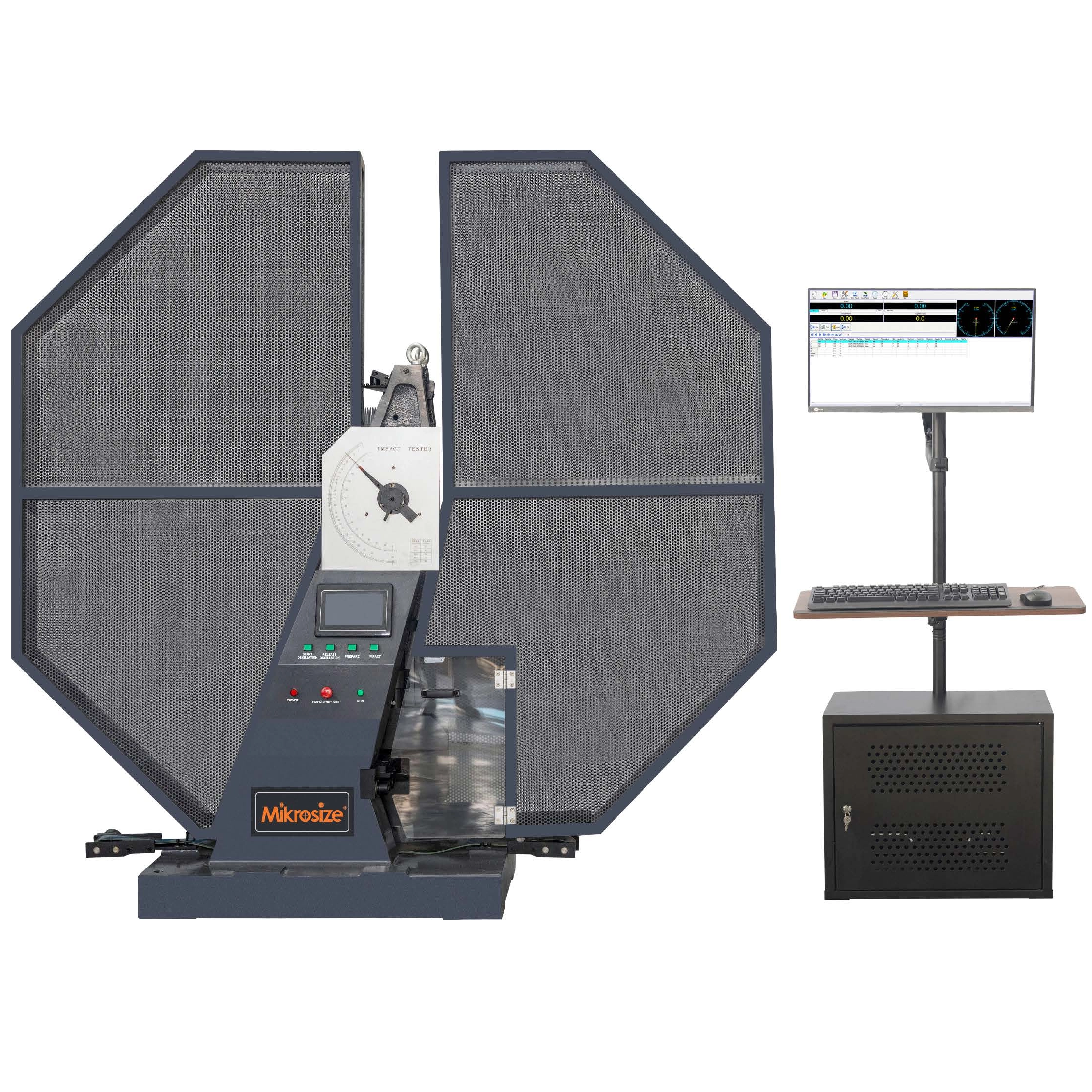 Prove di impatto Charpy. Perfezionato.