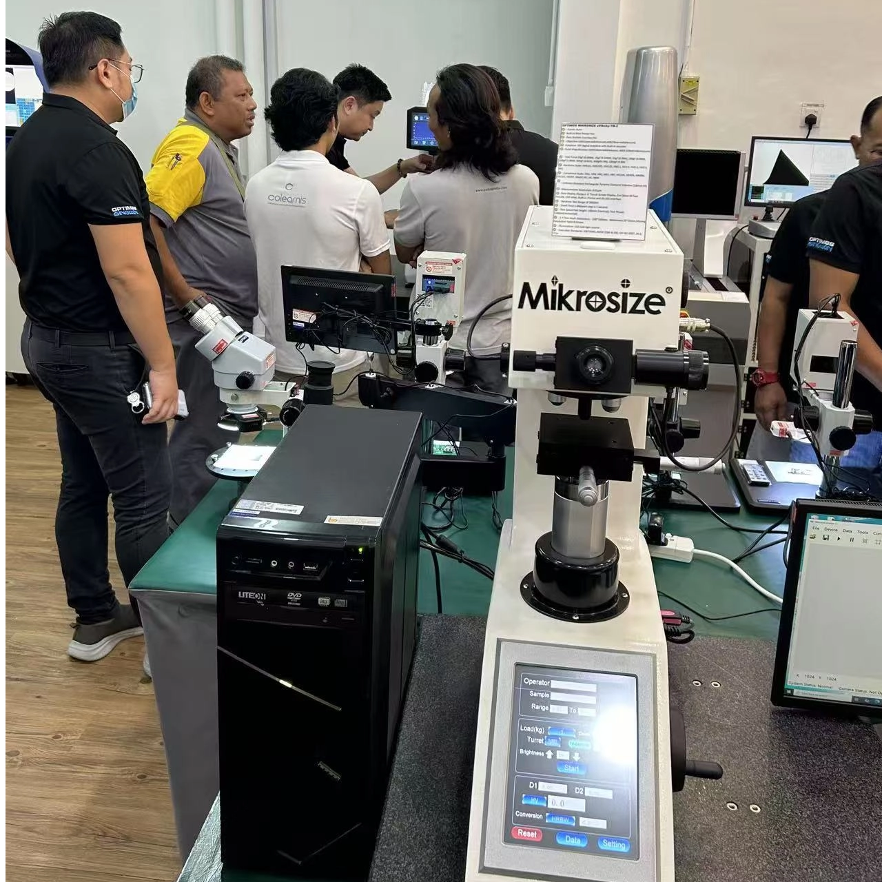 Il durometro del marchio Mikrosize ha fatto un'apparizione straordinaria presso la sala espositiva in Malesia.