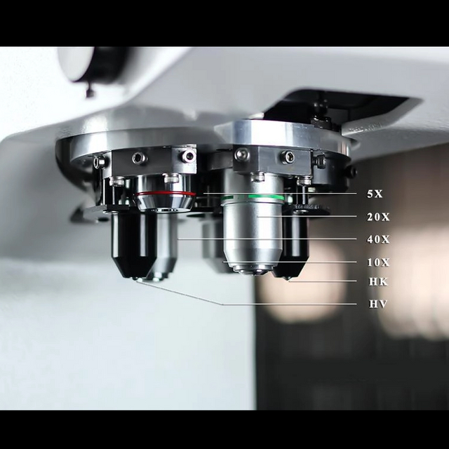 UVK-1 Micro Vickers e tester di durezza knoop