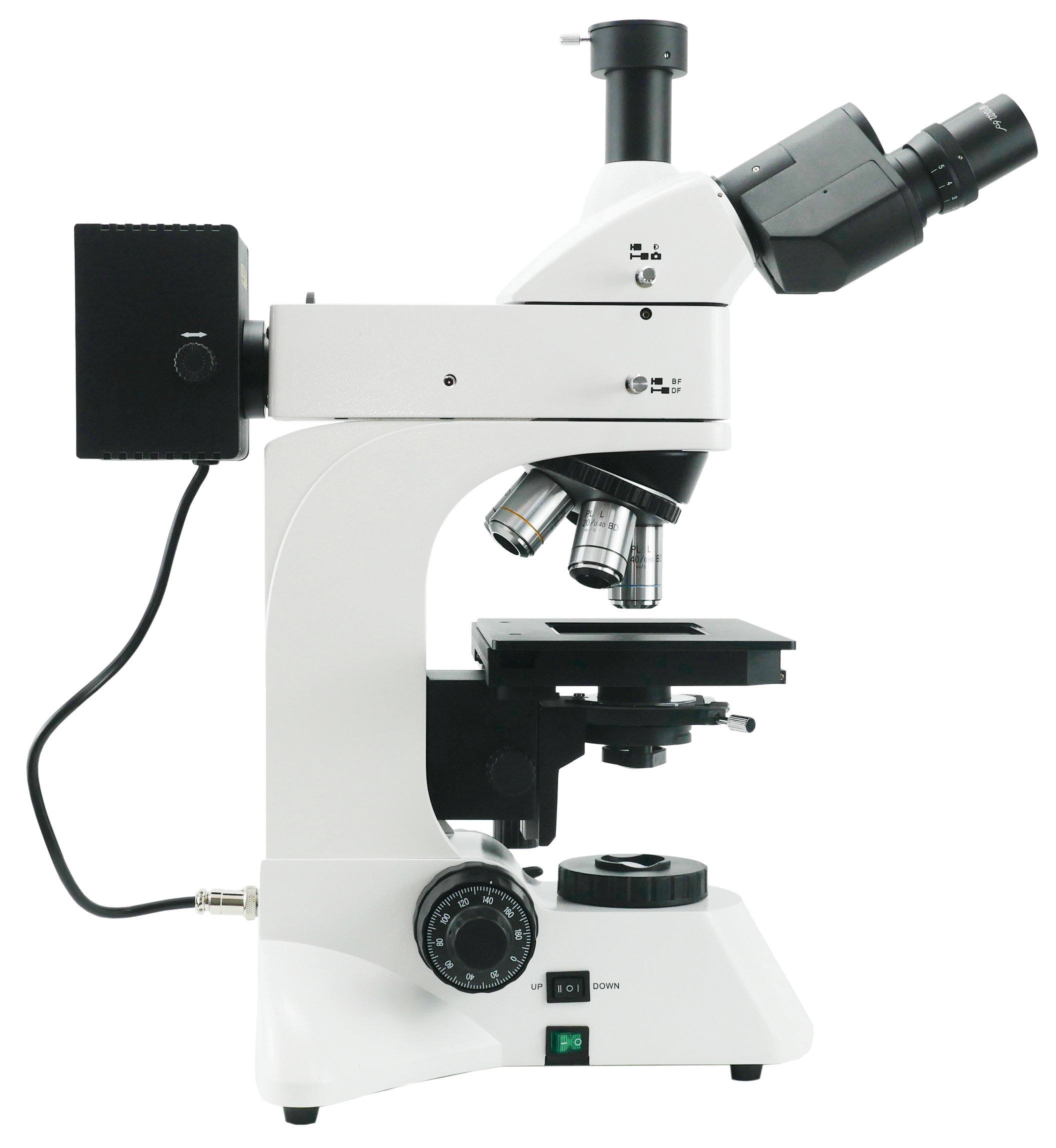 Microscopio metallografico verticale iMetal-530B a campo chiaro e scuro