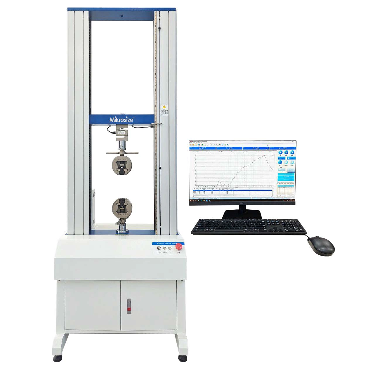 Macchina di prova universale elettronica di precisione per materiali metallici e non metallici