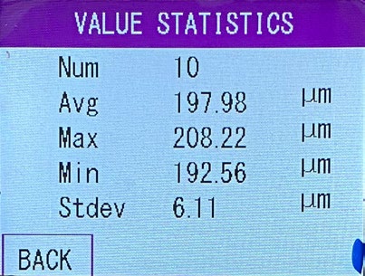 iCoat-200 Misuratore di spessore del rivestimento 图（5）