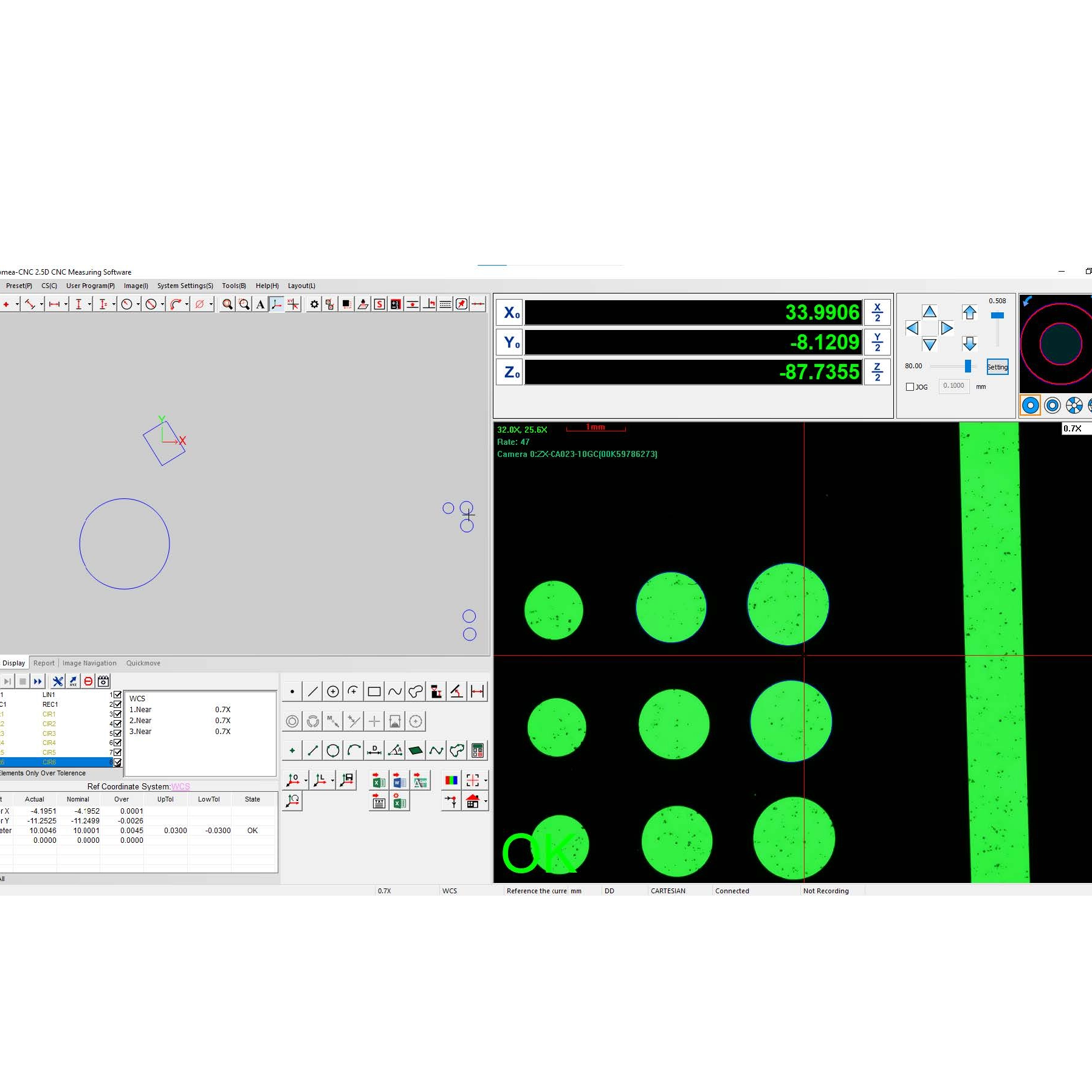 Sistema di misurazione video CNC VMM-3020 (alta precisione: 2.5um)