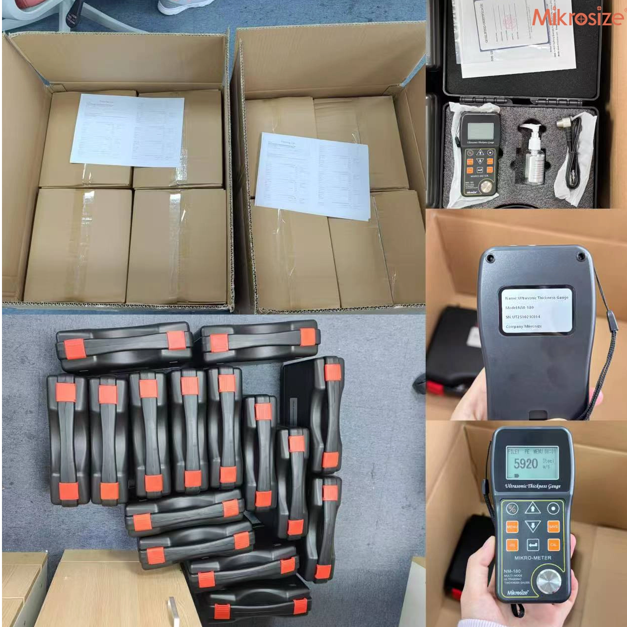 Riordina lo spessimetro iThick-200 dal distributore brasiliano.