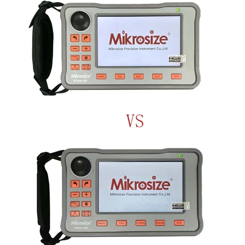 Analisi di confronto di IfLaw - 80 e IFLAW - 100 rilevatori di difetti ad ultrasuoni, forniti da Mikrosize