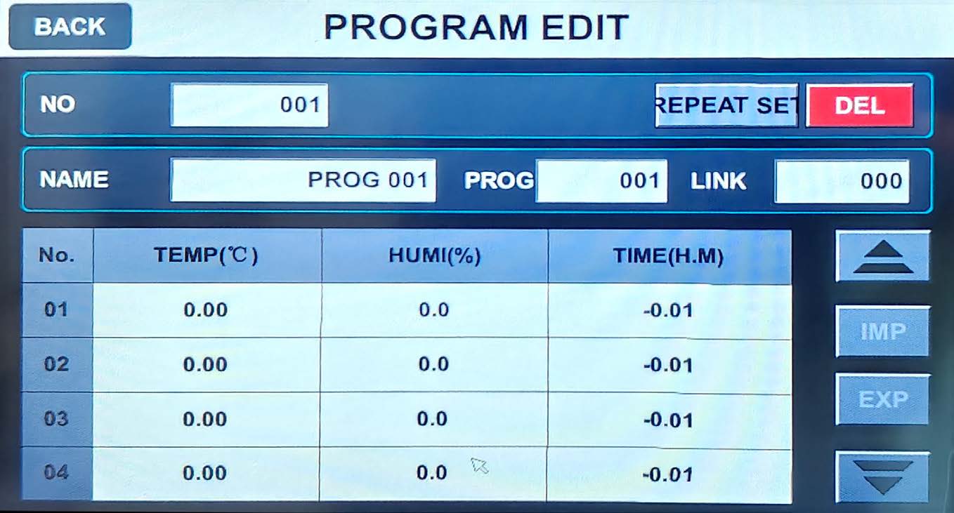 Camera per test di temperatura e umidità programmabile THT-408