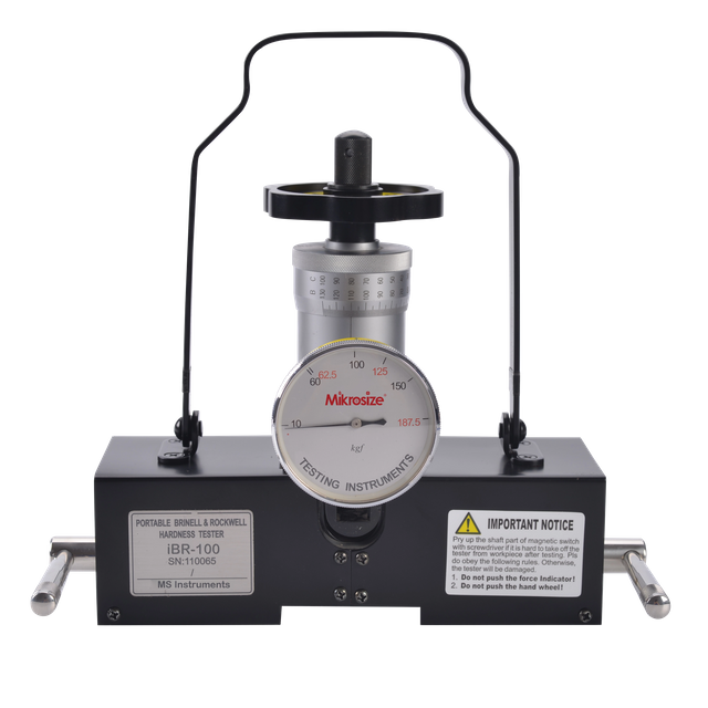 Durometro magnetico Brinell e Rockwell iBR-100