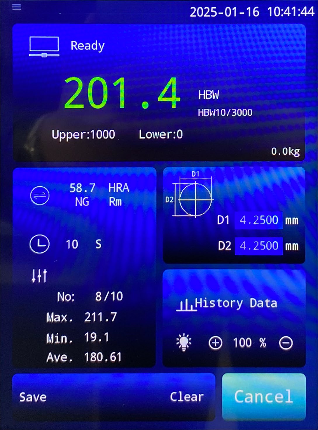 touch screen elettronico Ibrin-3000E Tester di durezza Brinell 图 （3）