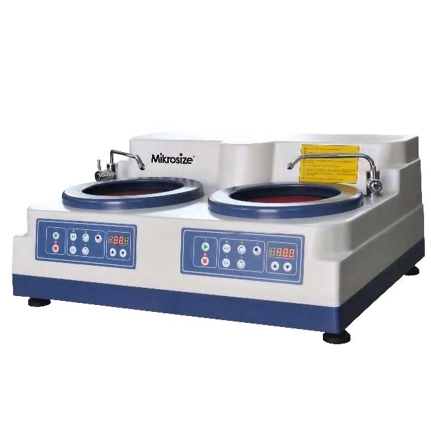 Panoramica della macchina per macinazione e lucidatura del campione metallografico